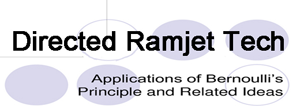 Fuel Efficiency EV Directed Ramjet Tech Under Development