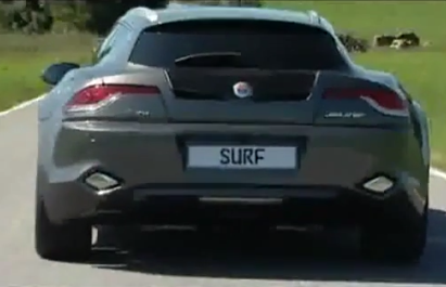 Fisker Surf Concept Car Spotted in Europe
