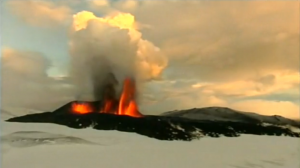 Eyjafjallajökull volcano ash