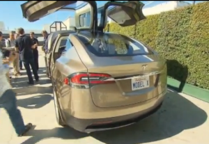Tesla Model X rear