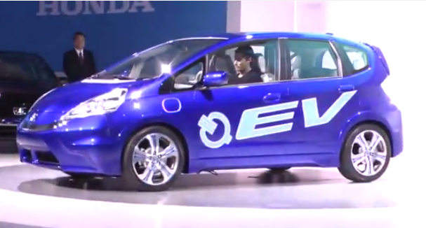 Honda Fit EV Concept Car