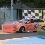 Sam Worthington Crashes Ford Focus Electric Car